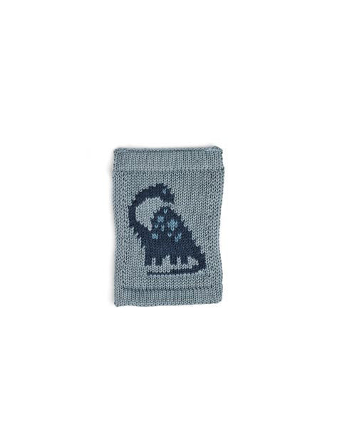 Gestrickte Figuren-Wimpelkette - Knitted Symbols - Blautöne - SmallStuff