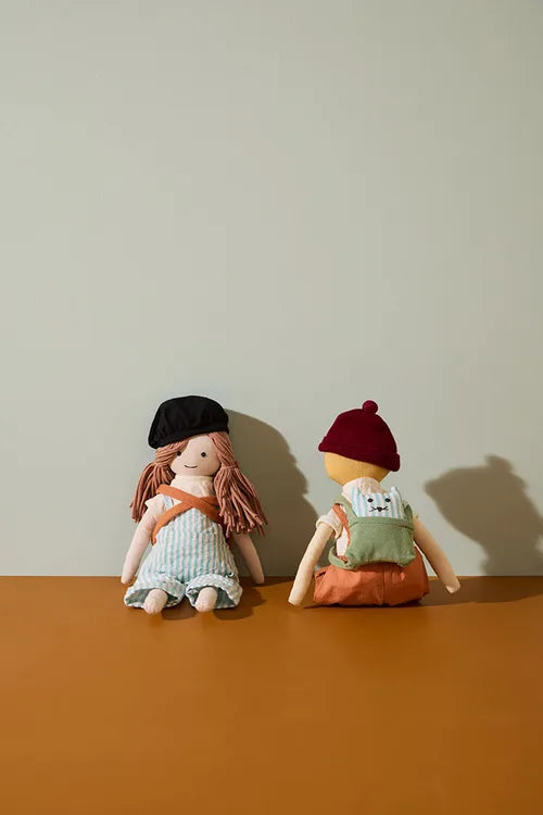 Soft boy doll - Doll Nils - Cotton - Kid's Concept