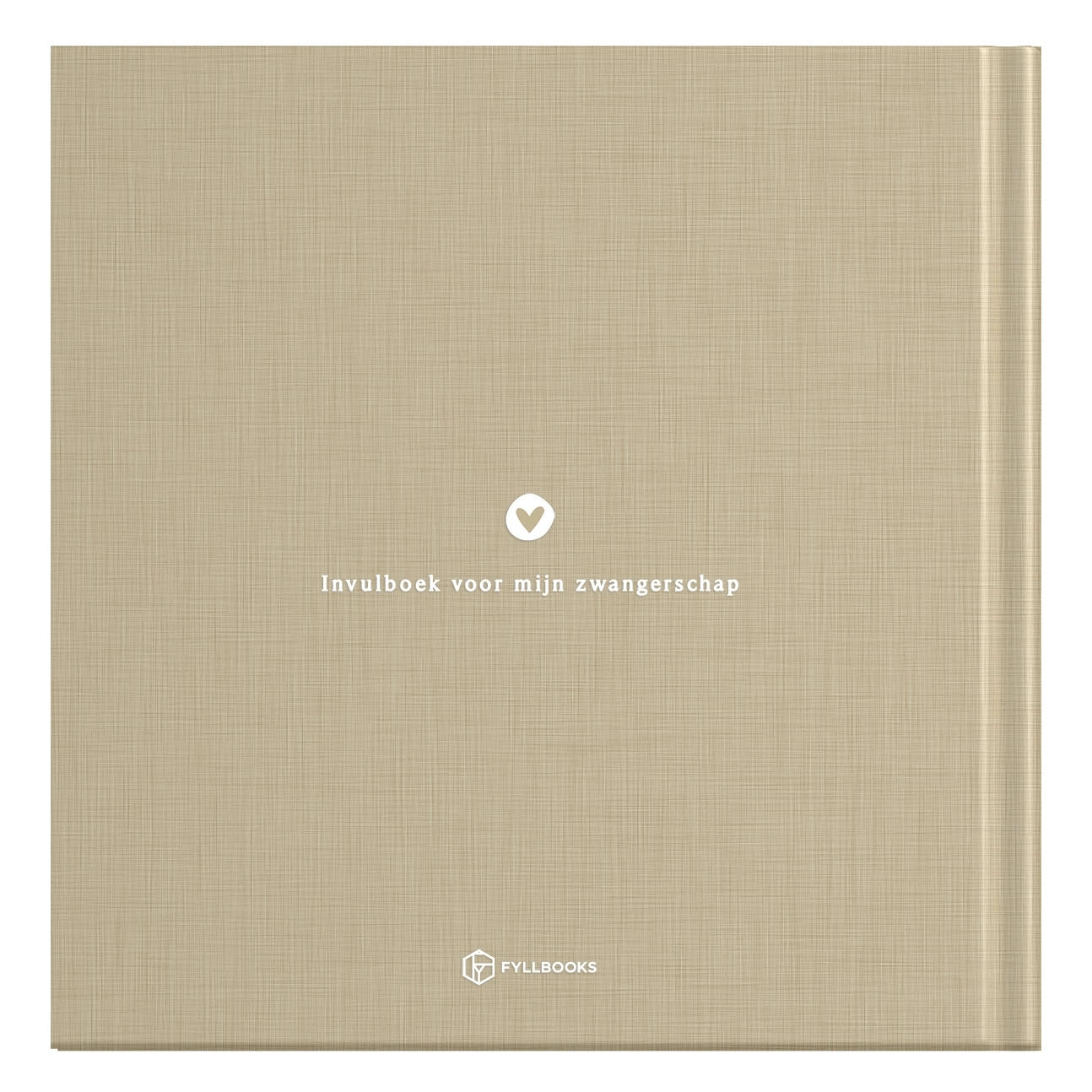 Baby Fill-in Book - Fill-in Book My Pregnancy - Linen Taupe - Fyllbooks