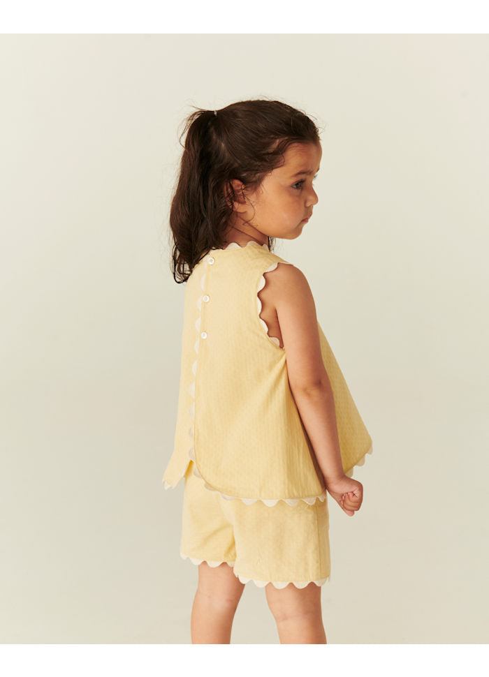 Top & shorts set - Deco top & shorts set - Organic cotton - Copenhagen Colors