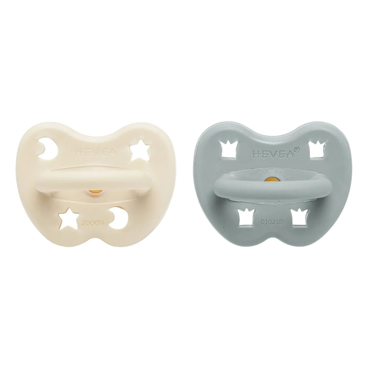 Schnuller - Naturkautschuk - 3-36 Monate - 2er-Pack - kiefergerecht - Hevea