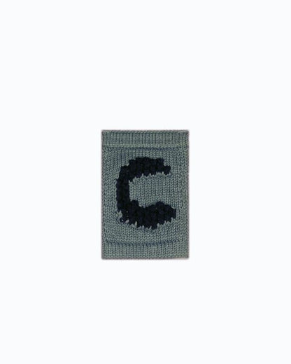 Gestrickte Buchstaben-Wimpelkette A-M - Knitted Letters - Blautöne - SmallStuff