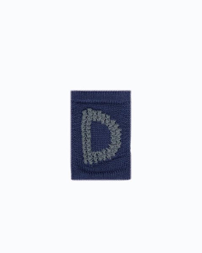 Gestrickte Buchstaben-Wimpelkette A-M - Knitted Letters - Blautöne - SmallStuff