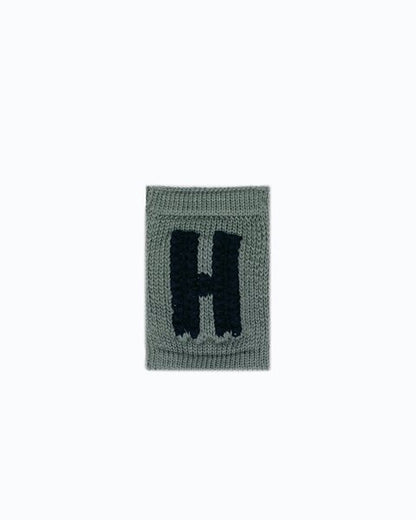 Gestrickte Buchstaben-Wimpelkette A-M - Knitted Letters - Blautöne - SmallStuff