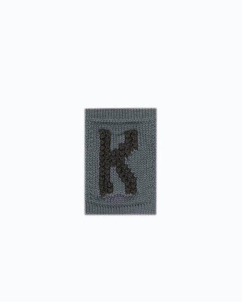 Gestrickte Buchstaben-Wimpelkette A-M - Knitted Letters - Blautöne - SmallStuff
