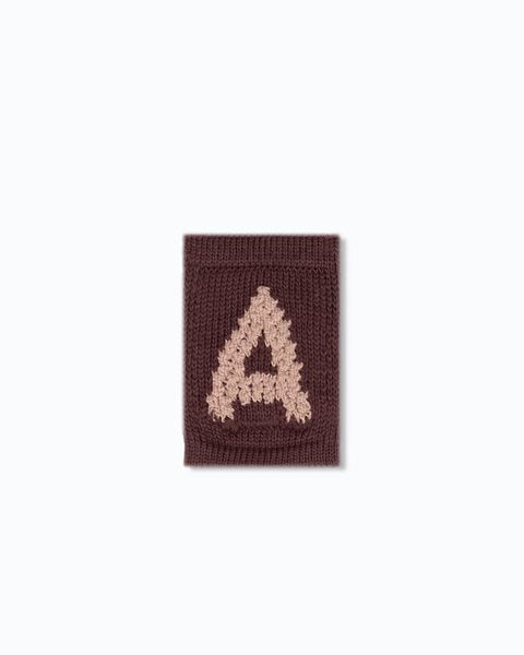 Gebreide Buchstaben-Wimpel A-M - Knitted Letters - Rosatöne - SmallStuff