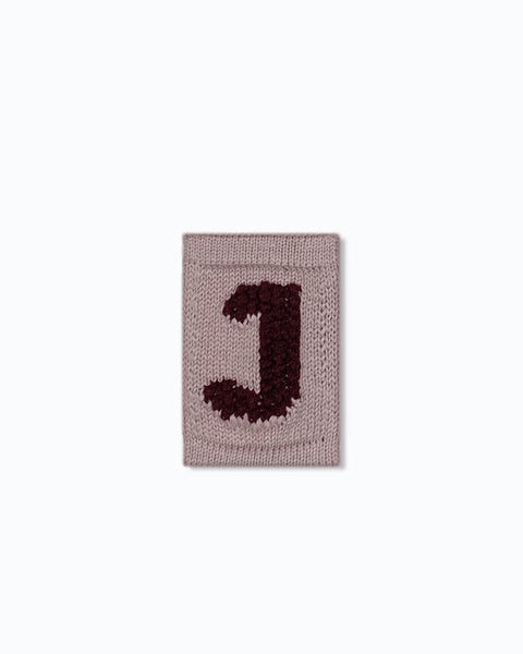 Gebreide Buchstaben-Wimpel A-M - Knitted Letters - Rosatöne - SmallStuff