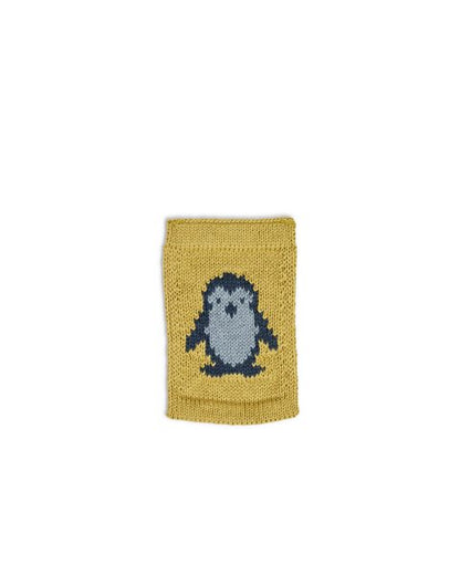 Gestrickte Figuren-Wimpelkette - Knitted Symbols - Blautöne - SmallStuff