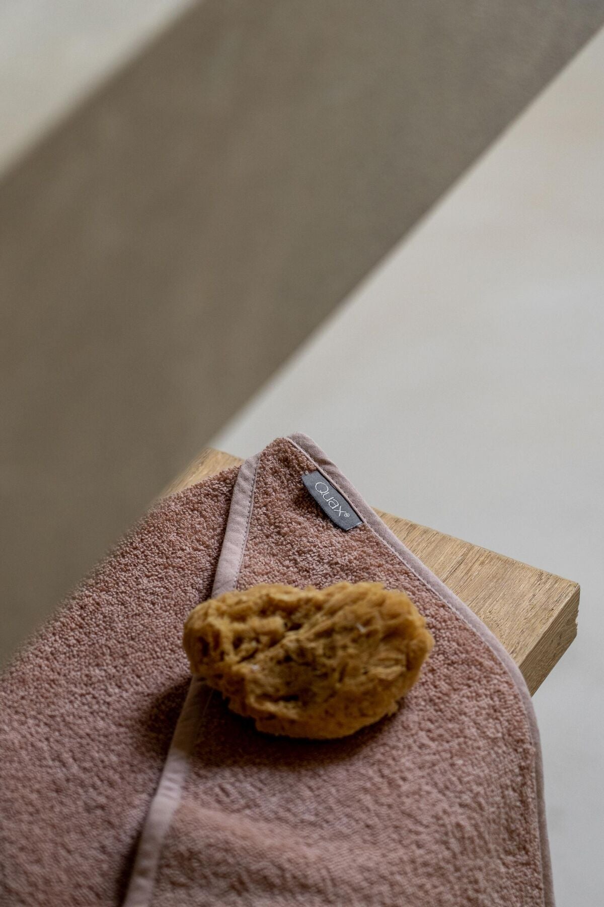 Badcape en Washandje - Badstof - Quax
