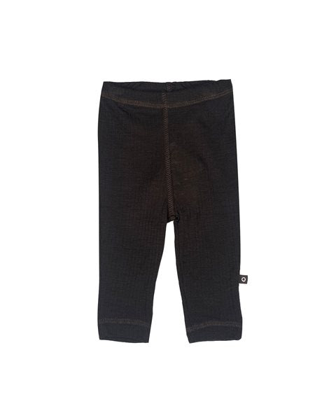 Leggings - Merino wool - Dark brown - Smallstuff
