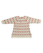Knitted dress flowers - Flower Garden – 100% merino wool - SmallStuff