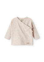 Overslag vestje Tut Wrap LS - biologisch katoen en modal - MarMar Copenhagen - productfoto