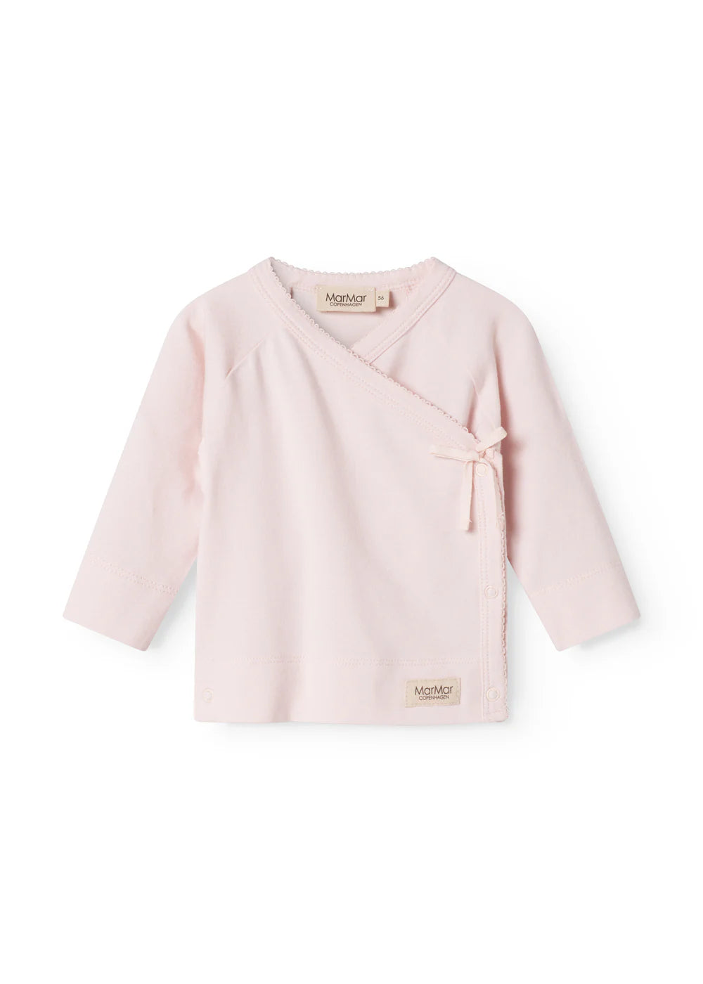 Overslag vestje Tut Wrap LS - biologisch katoen en modal - MarMar Copenhagen - productfoto - afbeelding 2
