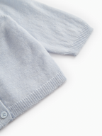 Cashmere vest – Tamla – Light Blue Melange – 100% cashmere – MarMar Copenhagen