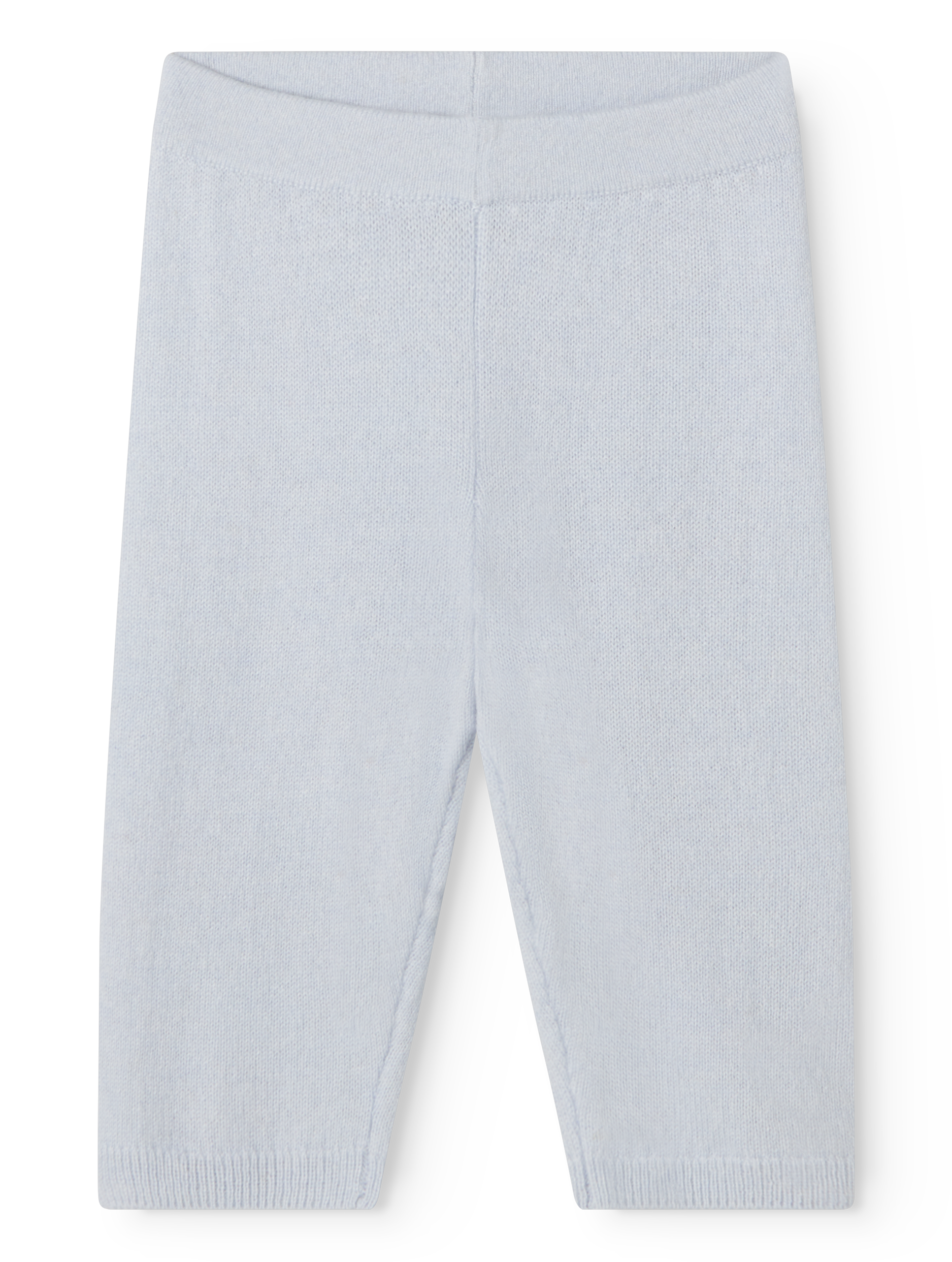 Cashmere broek – Powy – Light Blue Melange – 100% cashmere – MarMar Copenhagen