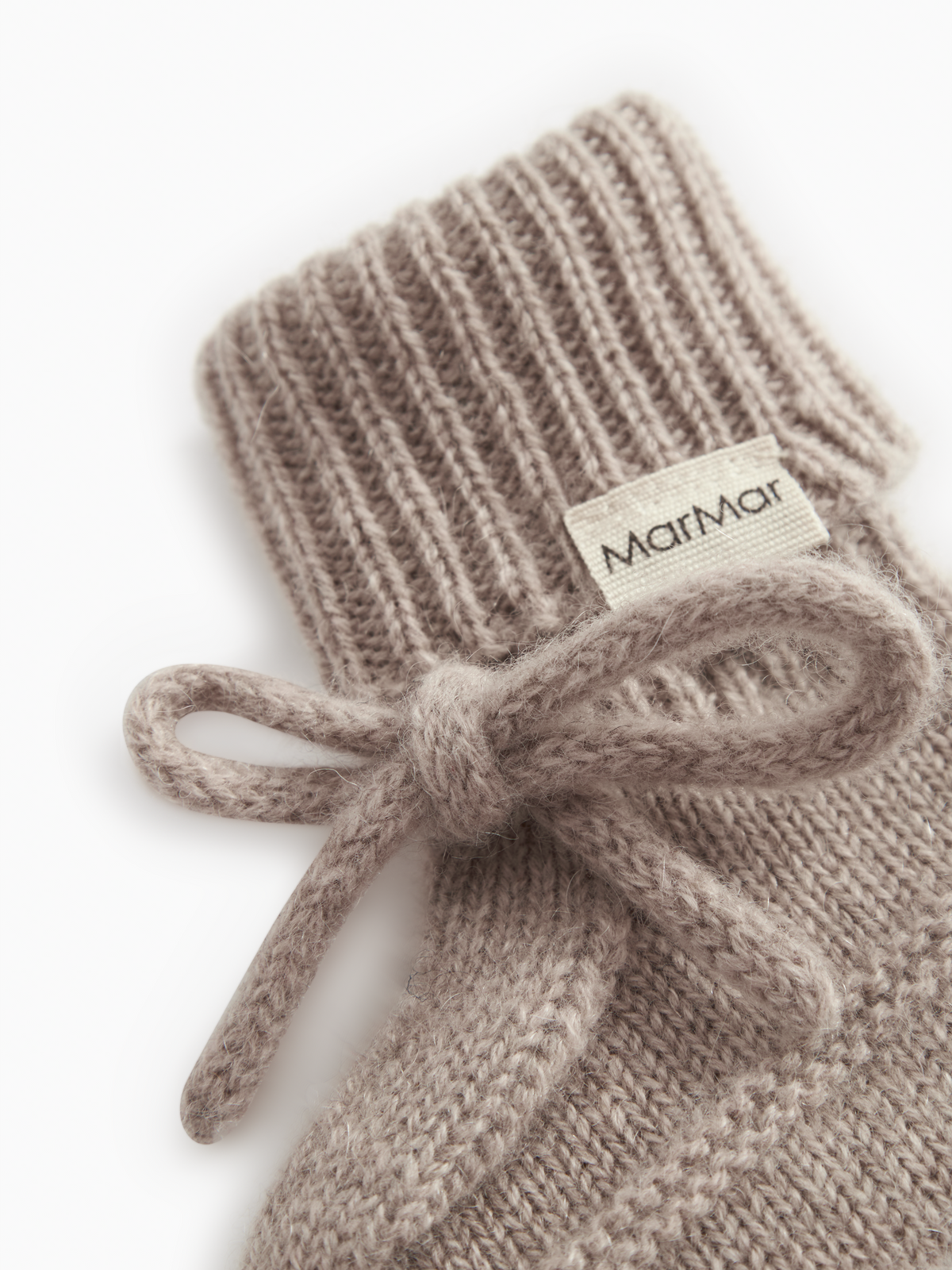 Cashmere babyslofjes – Abooties – Alpaca Melange – 100% cashmere – MarMar Copenhagen