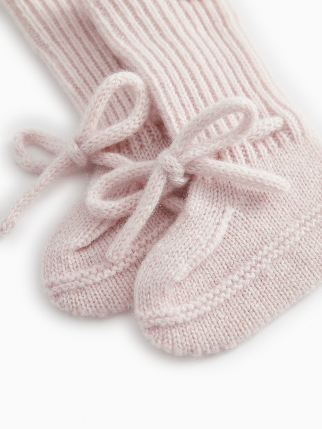 Cashmere slofjes – Abooties – Rosa Melange – 100% cashmere – MarMar Copenhagen