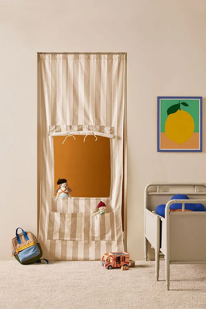 Deurkiosk - Biologisch katoen - Beige - Kid's Concept