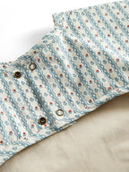 Slabbetje met lange mouwen - Apron LS - Katoen - Floral stripe - MarMar Copenhagen - productfoto - afbeelding 2