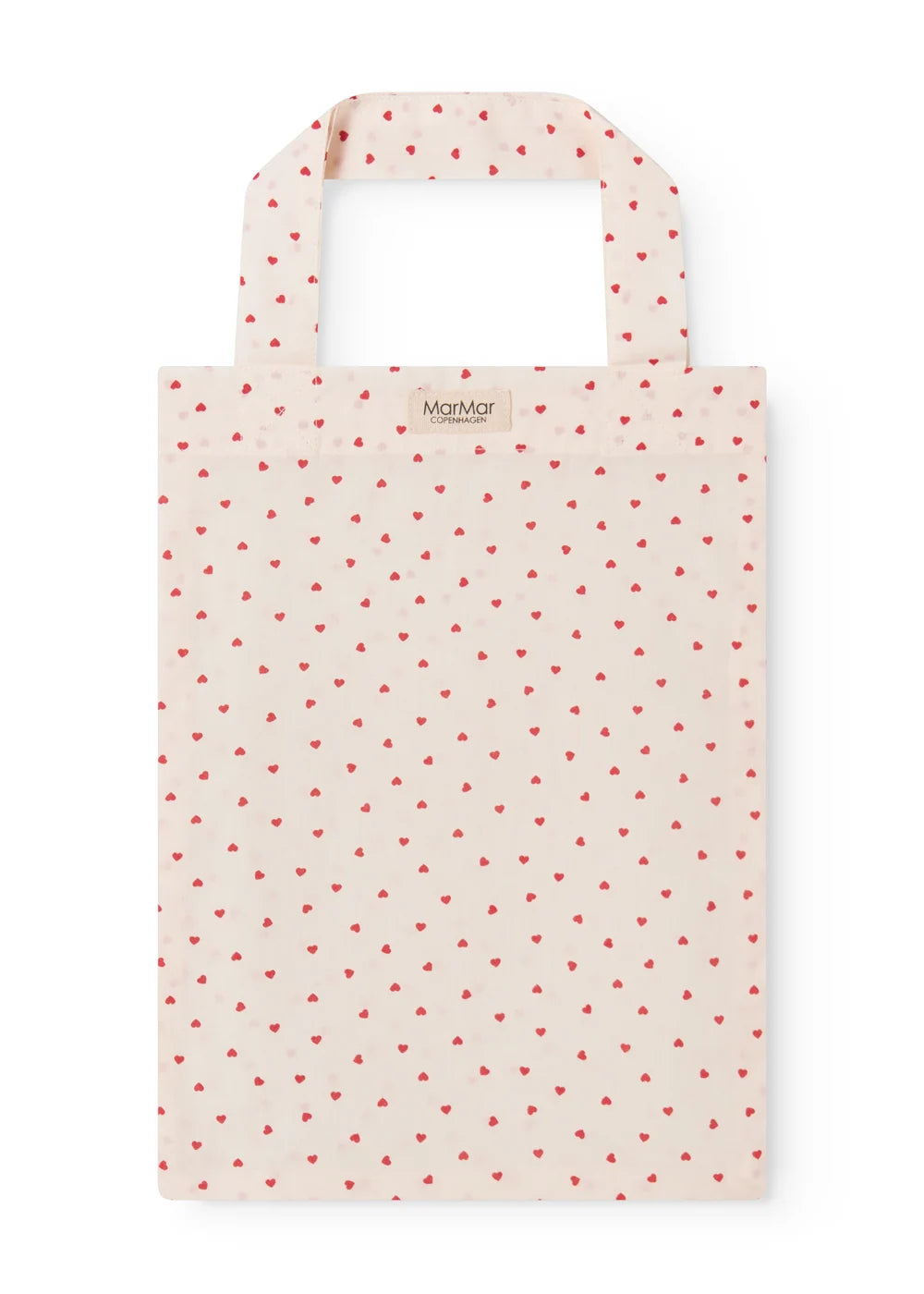 Bed Linen – Scallop Junior Happy Hearts – Organic Cotton – Junior Duvet Cover with Scalloped Edge – 100 × 140 cm – MarMar Copenhagen