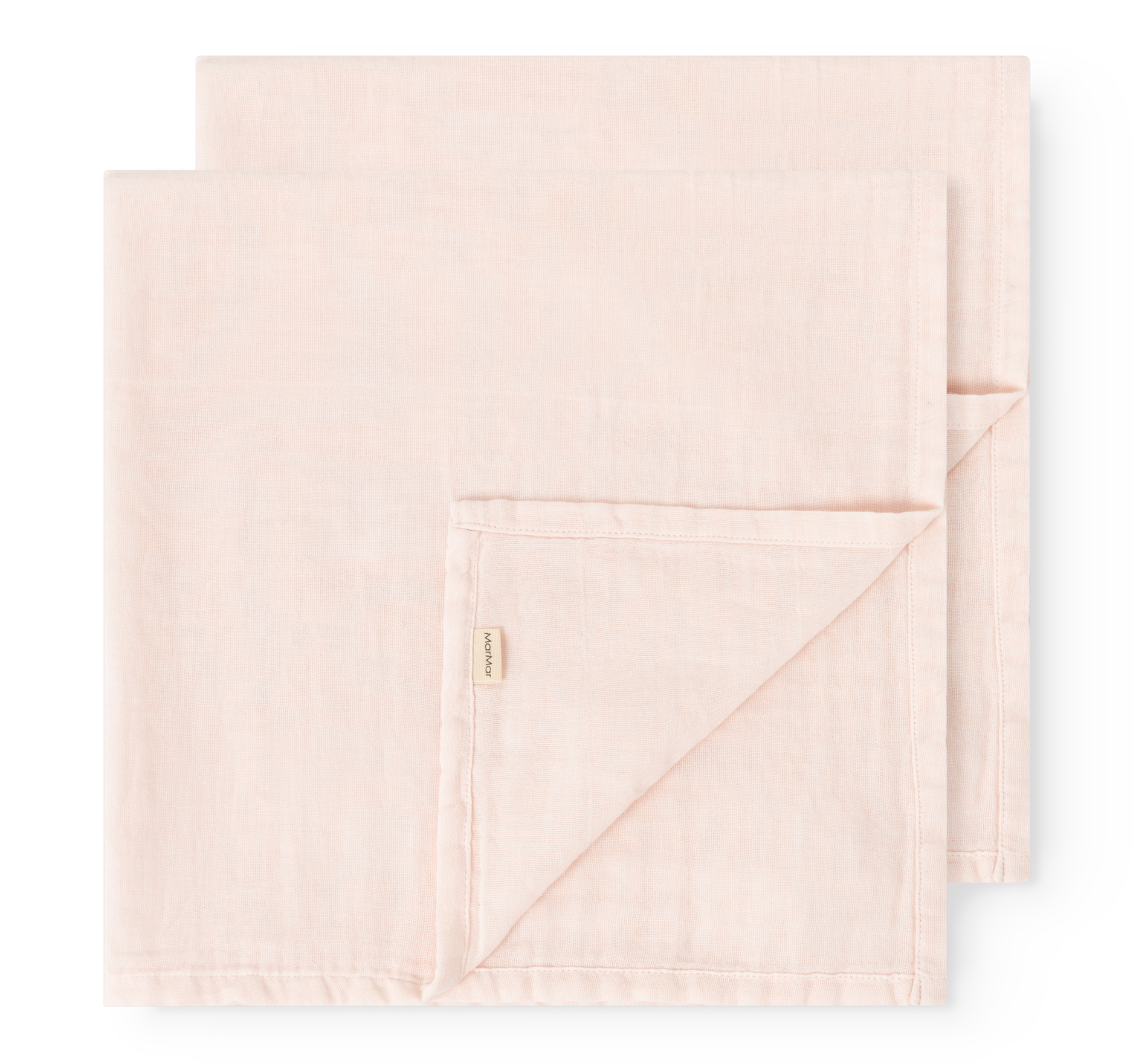 Hydrofiele doeken – Ada 2-pack – Rosa – Biologisch katoen – MarMar Copenhagen
