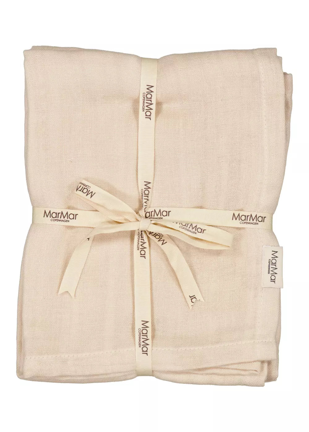 Hydrofiele doeken Ada - 65x65cm - 2 pack - Biologisch katoen mousseline - MarMar Copenhagen - verpakking - afbeelding 4