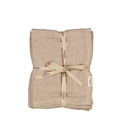 Hydrophilic cloths Ada - 65x65cm - 2 pack - Organic cotton muslin - MarMar Copenhagen