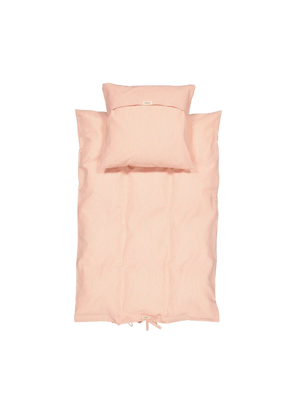 Bed Linen Junior – Soft Cheek Stripe – Bio-Baumwolle – Junior-Bettwäsche mit gewebten Streifen – 100 × 140 cm – MarMar Copenhagen