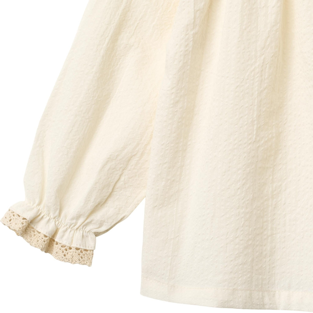 Blouse Merle - Organic cotton - Ecru/Eggshell - Wheat