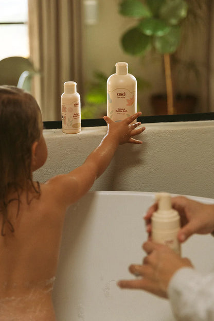 Natural Bubble Bath - Baby & Kids - Bubble Bath with Aloe Vera - Organic - Kenkô