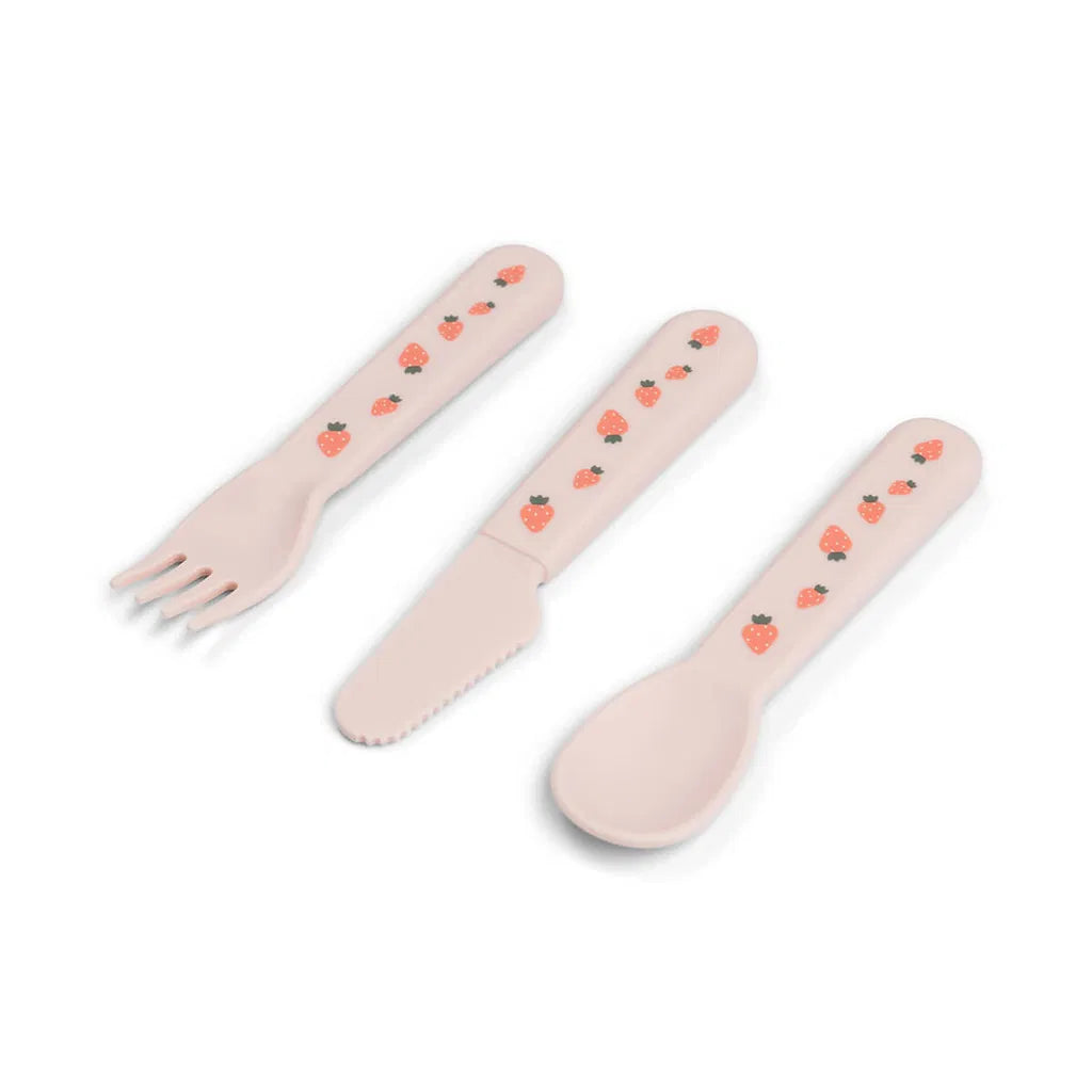Cutlery set - Foodie cutlery set - Tiny farm - Powder - Done by Deer
