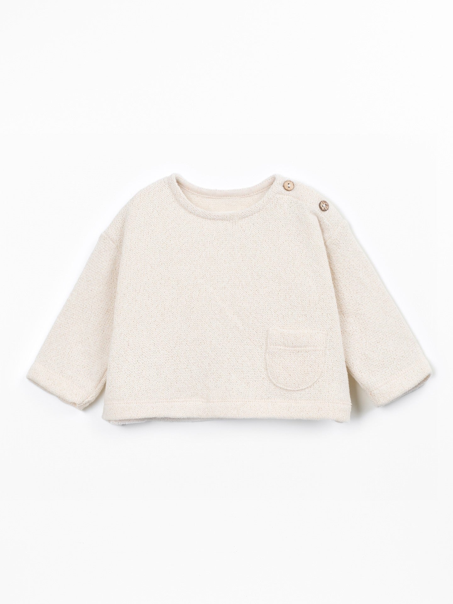 Jersey sweater - Tufting - Katoen & gerecycled katoen - Play Up