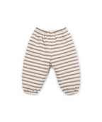 Gestreepte broek - Drawing/Bruin - Katoen & gerecycled katoen - Play Up