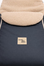 Waterproof Footmuff Tan – 100% wool lining – Alwero