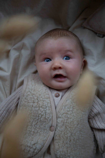 Baby vest - Giletje - Lulu light - 100% Wol - Alwero