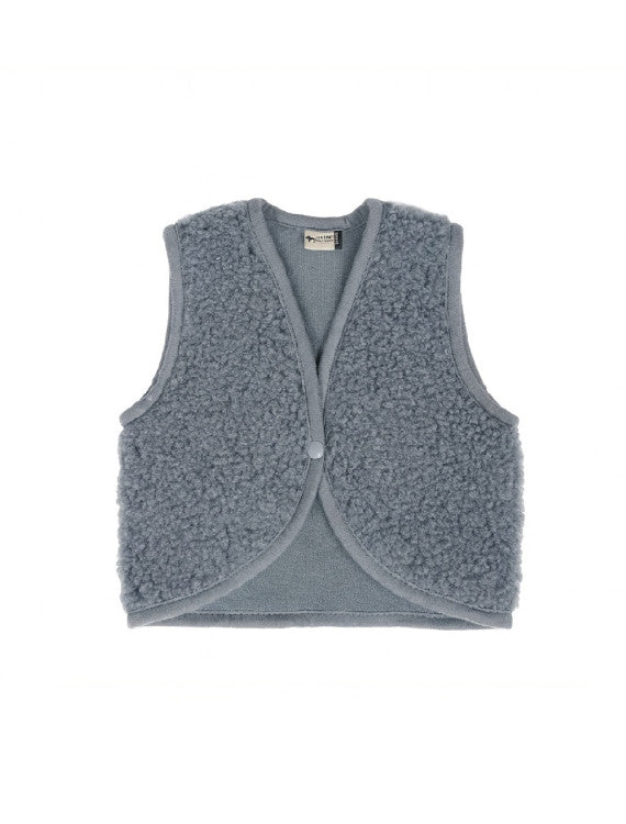 Baby Cardigan Lulu Light Icy Blue – 100% wool – Alwero
