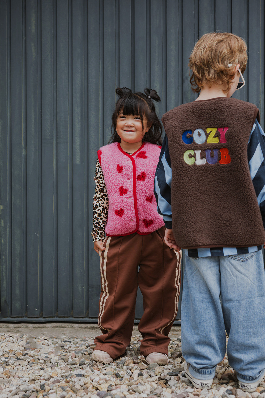 Alwero x Salty Tyb Junior – Wool kids vest – Alwero x Salty Stitch