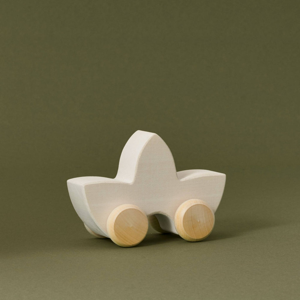 Houten auto – Narcissus – Massief lindehout – Raduga Grëz