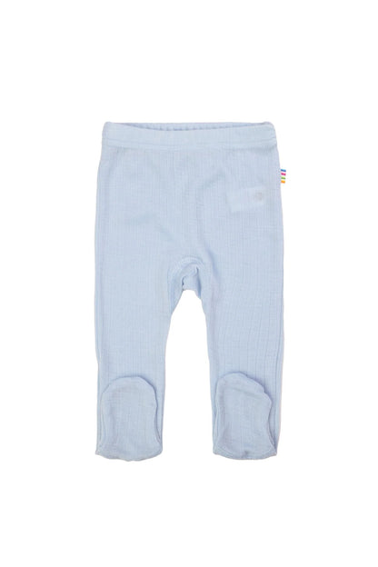 Baby pants with feet - 100% merino wool - Joha