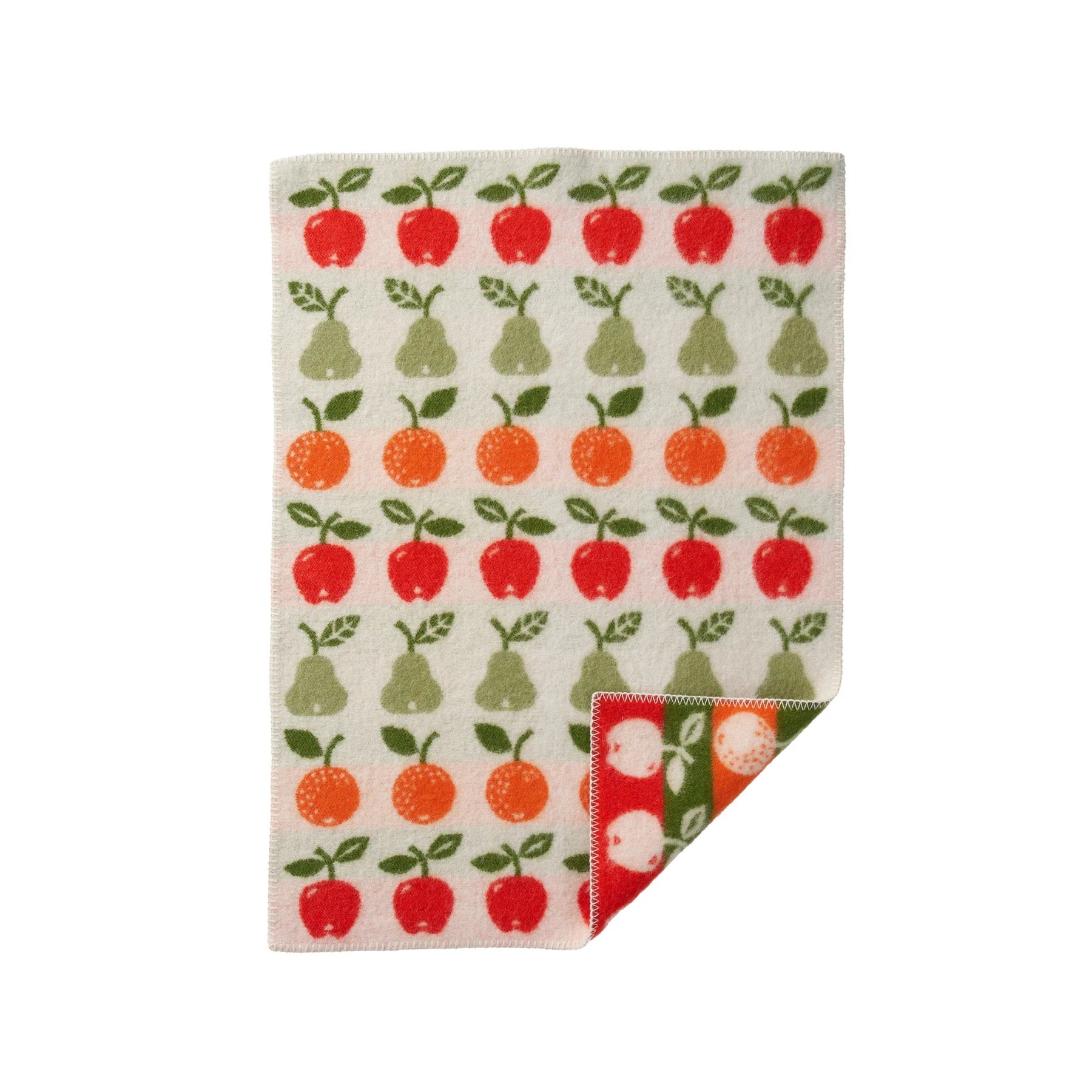 Wool baby blanket - Fruits - 100% lambswool - Klippan