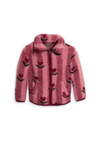 Wolljacke - Belins UL Junior Cherry Pattern – 100% Wolle – Alwero