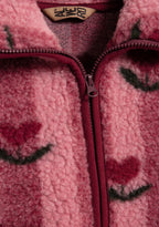 Wolljacke - Belins UL Junior Cherry Pattern – 100% Wolle – Alwero