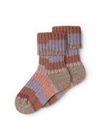 Handgebreide alpaca sokken - Azusa Multicolour Girl – 100% alpaca – MarMar Copenhagen