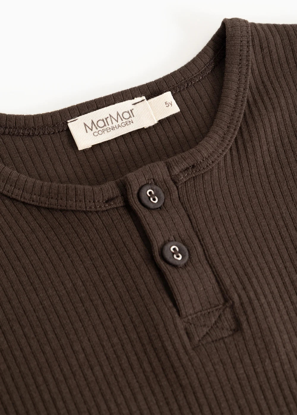 Langarm-Oberteil Dark Roast – Modal & Bio-Baumwolle – MarMar Copenhagen