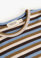Plain Tee LS - Langarmshirt - Blue Heaven Stripe – Bio-Baumwolle & Modal – MarMar Copenhagen