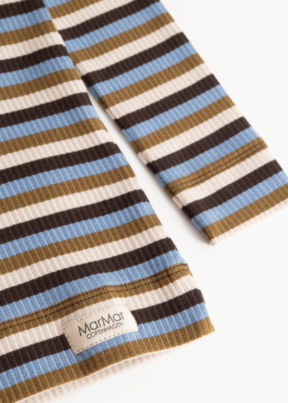 Plain Tee LS - Langarmshirt - Blue Heaven Stripe – Bio-Baumwolle & Modal – MarMar Copenhagen