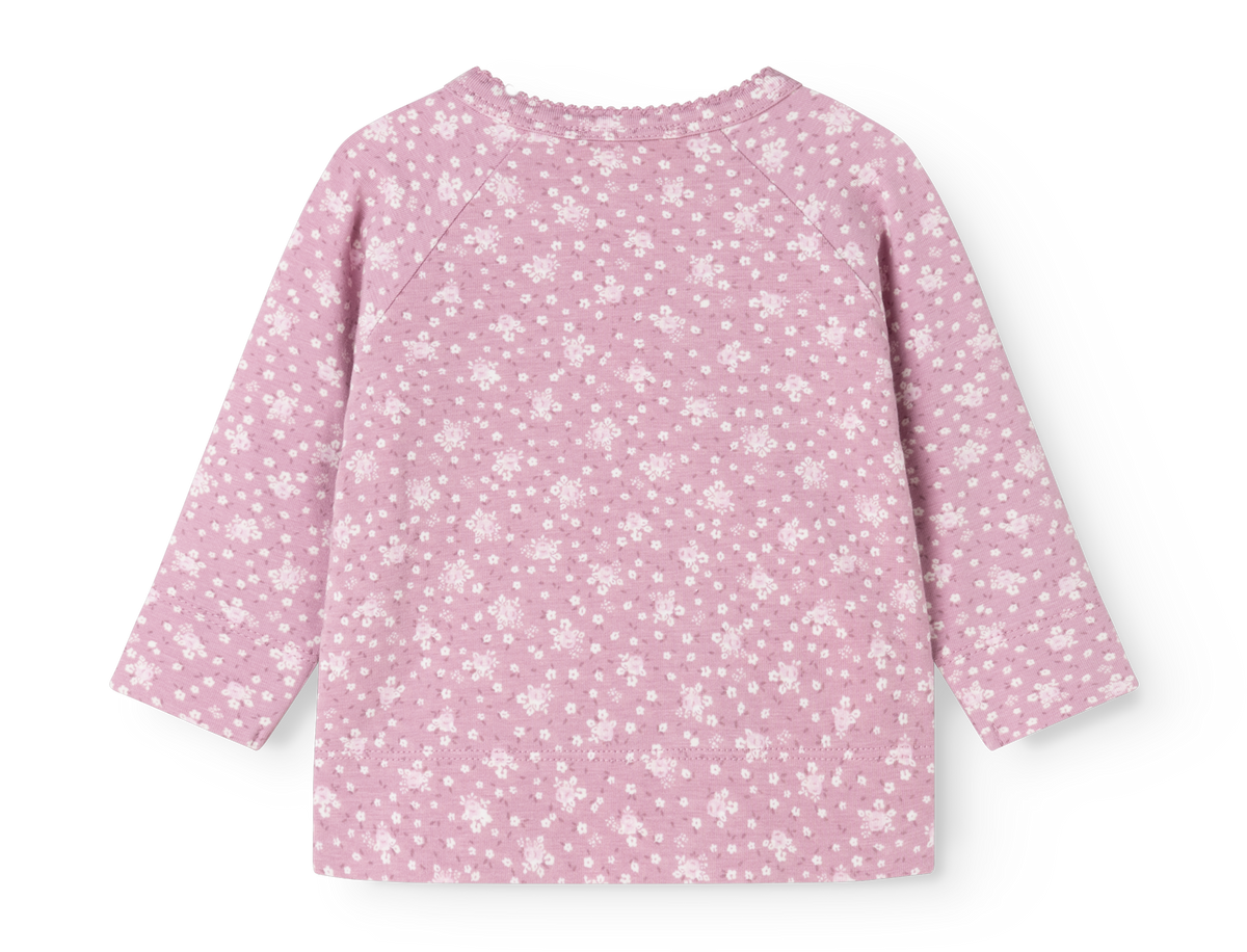 Overslagtop Tut Wrap LS Lit de Rose – Modal & biologisch katoen – MarMar Copenhagen