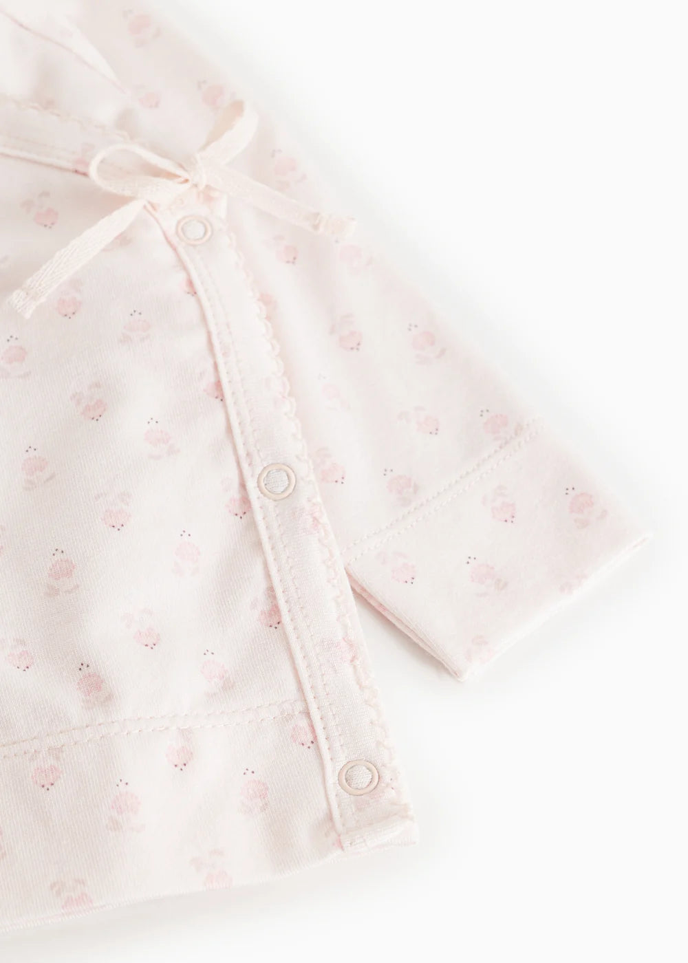 Crossover Top Tut Wrap LS Mini Bloom – Modal & organic cotton – MarMar Copenhagen