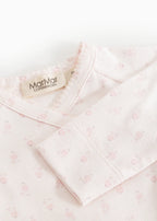 Sleepsuit with feet - Rubetta Mini Bloom – Modal & organic cotton – MarMar Copenhagen