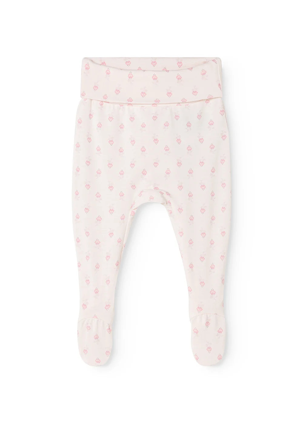 Baby Trousers with Feet Pixa Mini Bloom – modal & organic cotton – MarMar Copenhagen